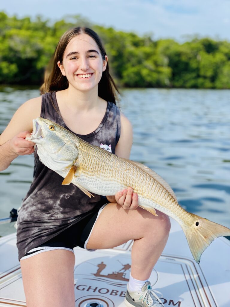 Teen Caught Fish