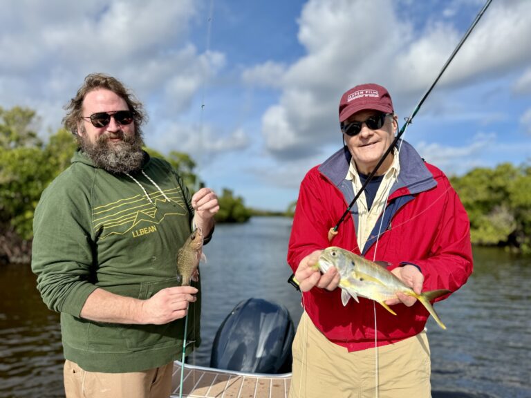 Two Men Caught Fishes